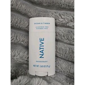 NATIVE Ocean & Timber Solid Deodorant - 2.65 fl oz (75 g).  NEW!